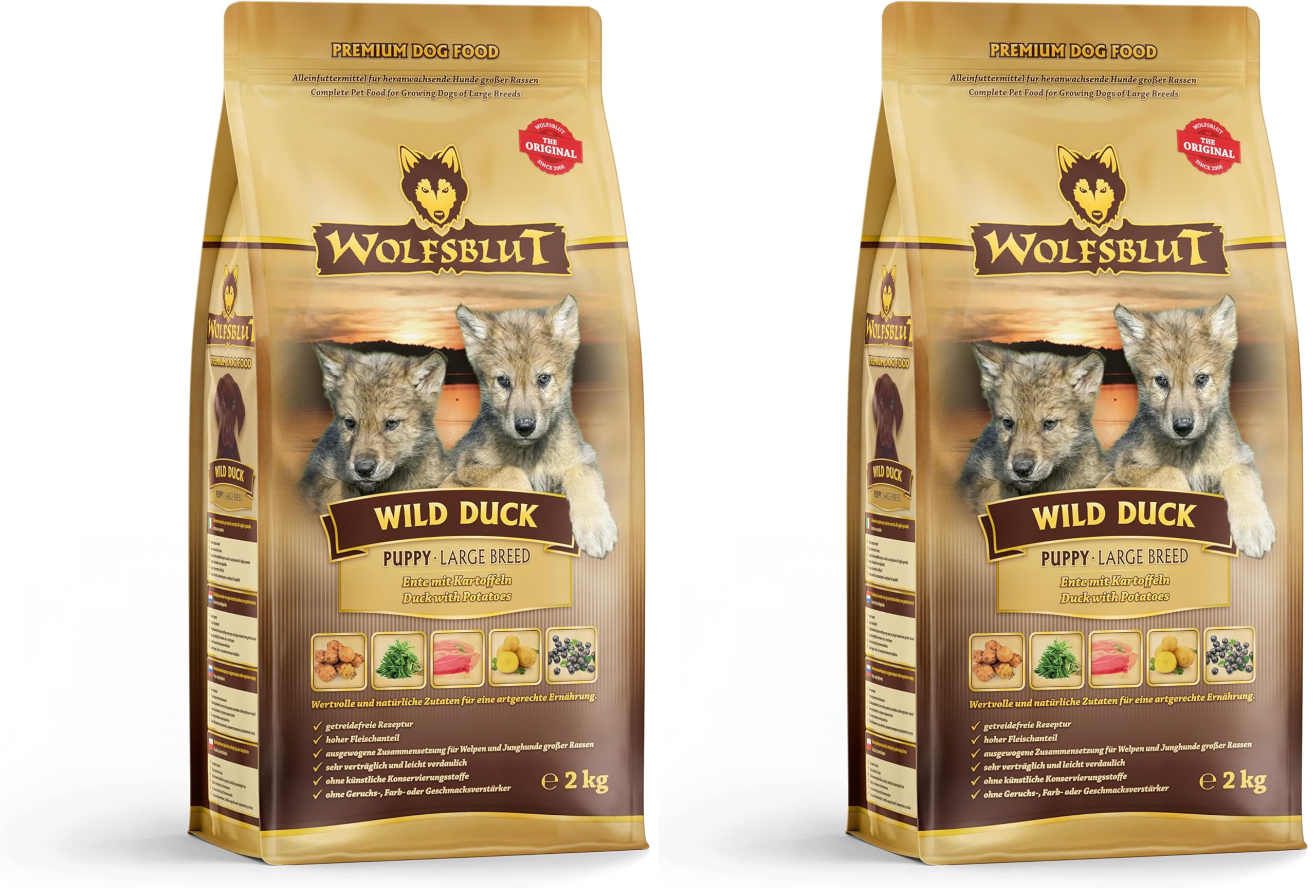 wolfsblut-wild-duck-large-breed-puppy-trockenfutter-getreidefrei-12-5-kg-ente image 6