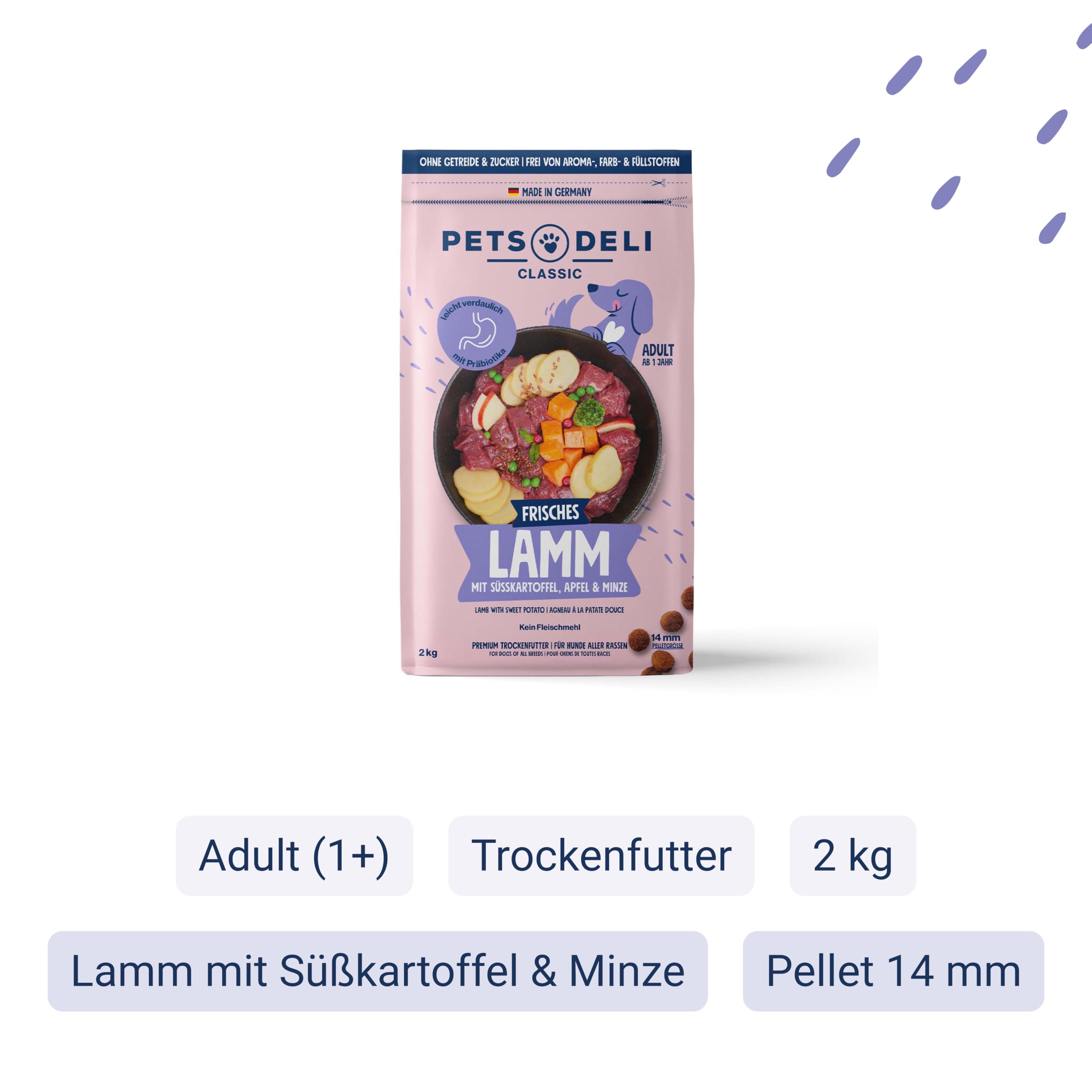 pets-deli-classic-trockenfutter-lamm-s-kartoffel-2kg image 2