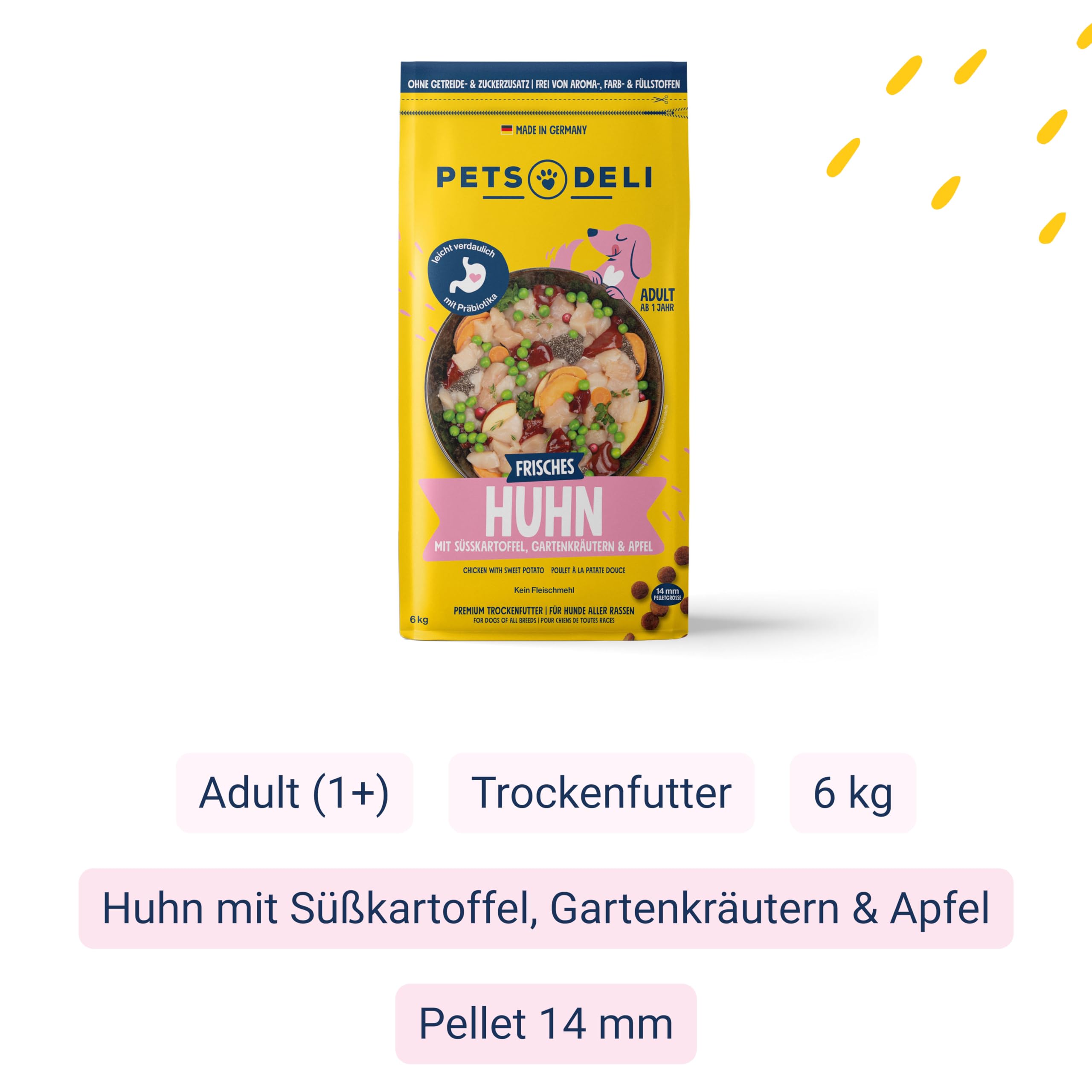 pets-deli-classic-trockenfutter-f-r-hunde-mit-huhn-s-kartoffel-6kg image 2