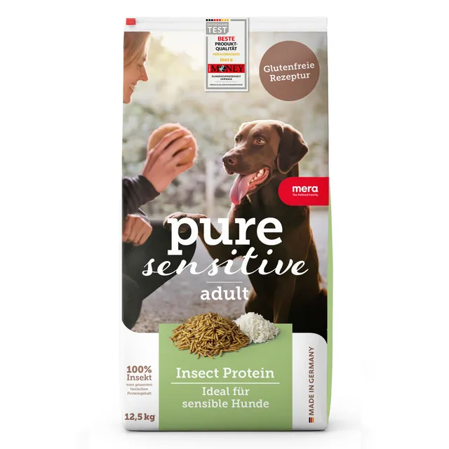 mera-pure-sensitive-insekt-protein-12-5-kg-getreidefreies-hundefutter-nach-limit image 1