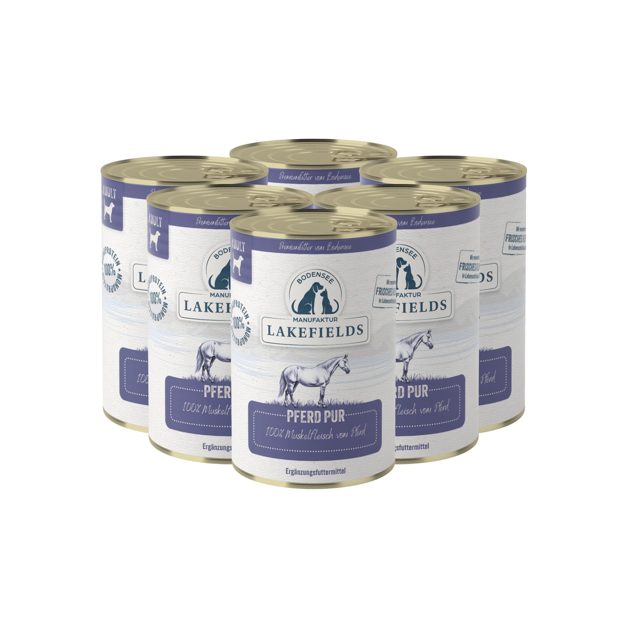 lakefields-pferd-pur-100-hypoallergenes-nassfutter-400g-dose image 6