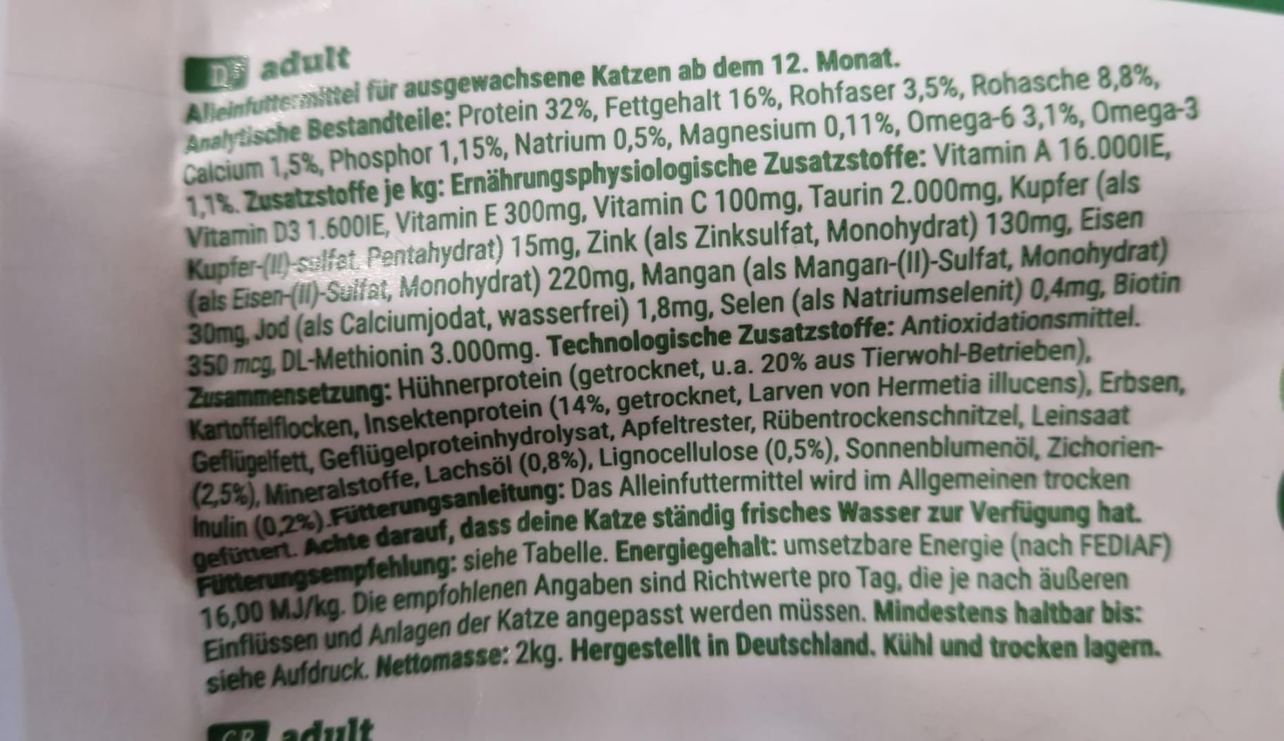 Gutes Futter zum fairen Preis
