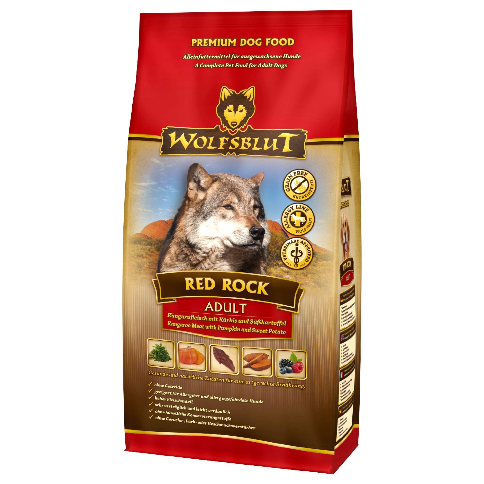 wolfsblut-red-rock-adult-k-nguru-trockenfutter-getreidefrei-12-5-kg image 4