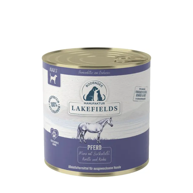lakefields-classic-nassfutter-hund-pferd-60-6x800g-getreidefrei image 1