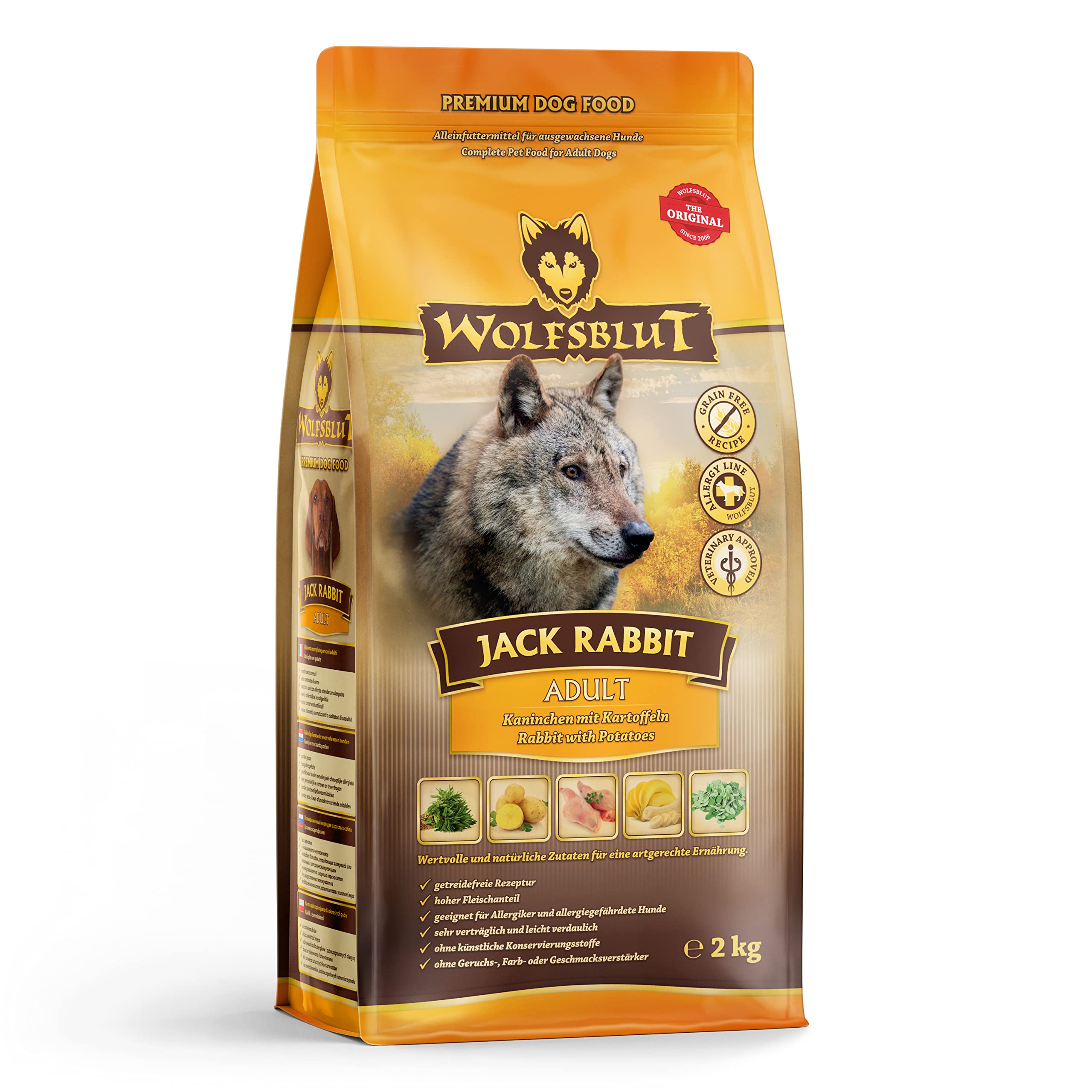 wolfsblut-jack-rabbit-adult-trockenfutter-kaninchen-getreidefrei-12-5kg image 7