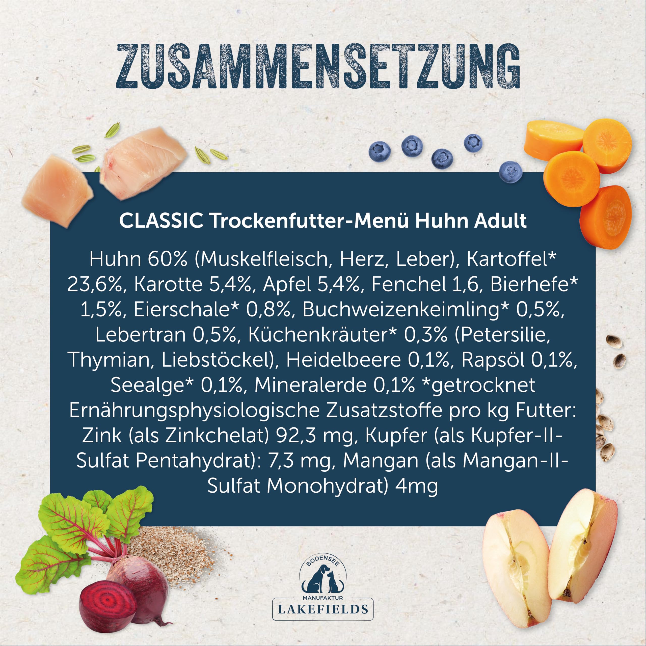 lakefields-classic-trockenfutter-f-r-hunde-huhn-60-getreidefrei-2-5-kg image 4