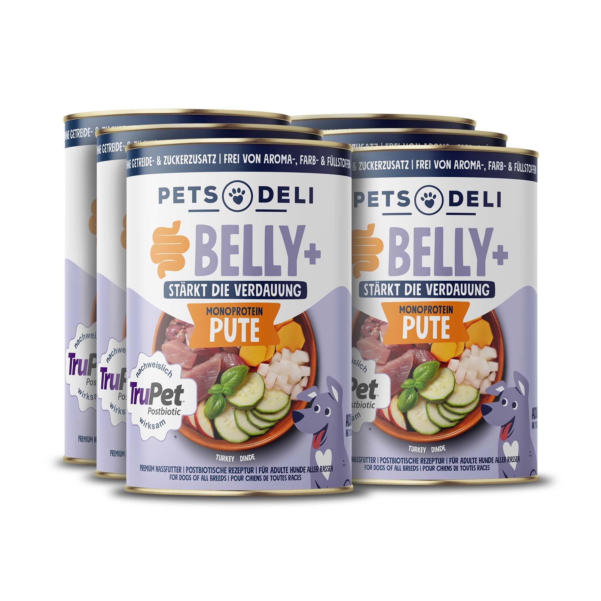 pets-deli-belly-balance-nassfutter-pute-getreidefrei-f-r-sensible-verdauung-6x40 image 5