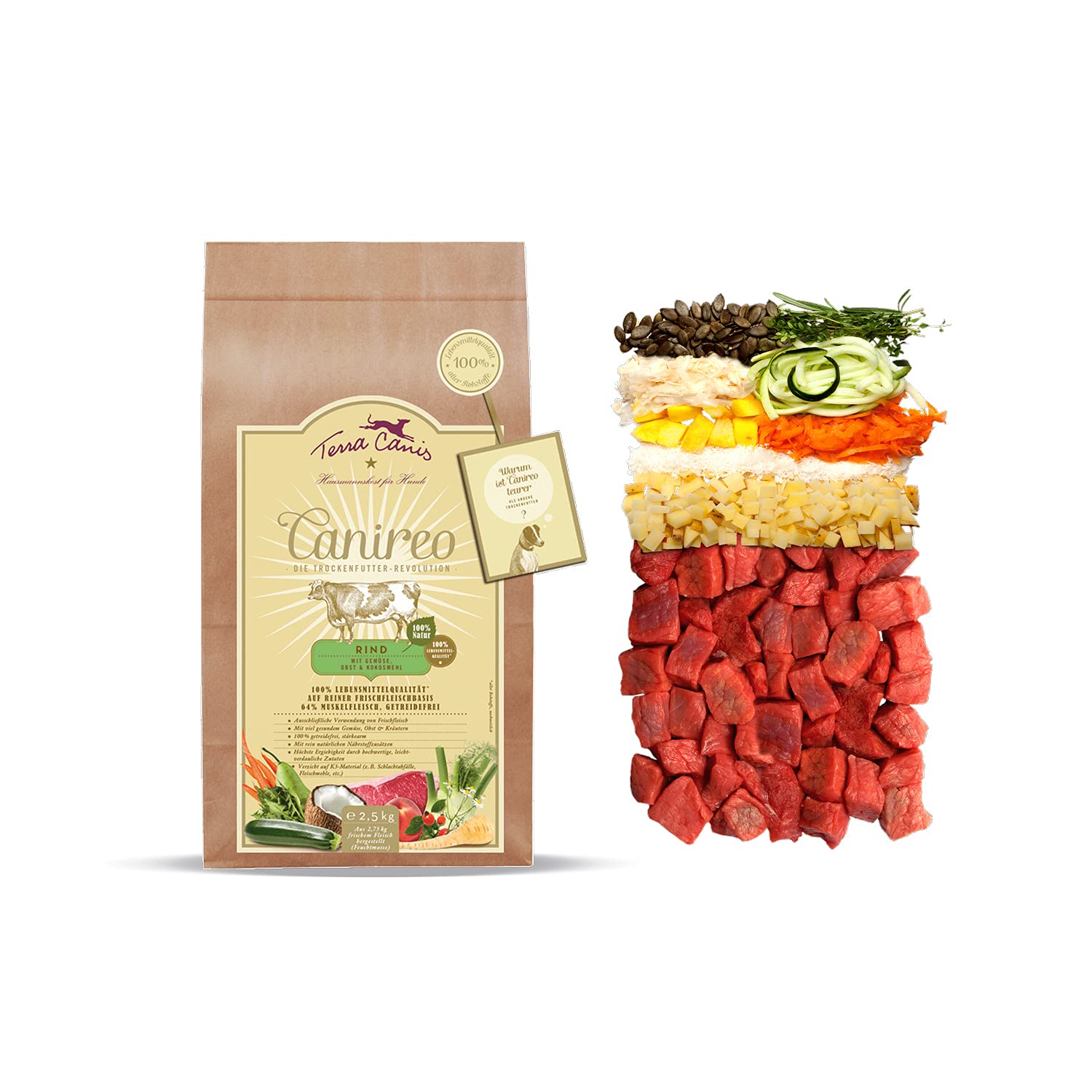 terra-canis-canireo-trockenfutter-f-r-hunde-wild-mit-gem-se-und-obst-1-kg-getrei image 6