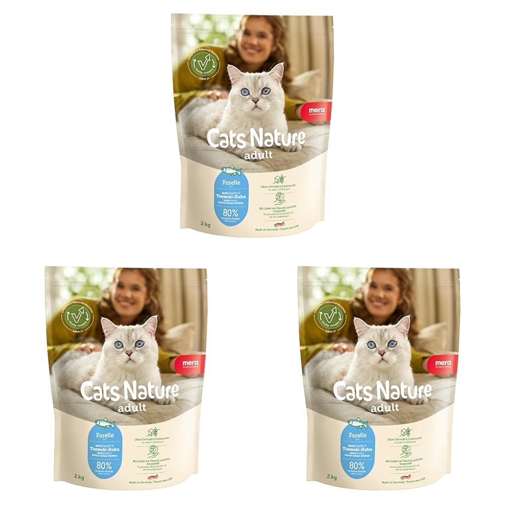 mera-cats-nature-forelle-katzen-trockenfutter-getreidefrei-400g image 8