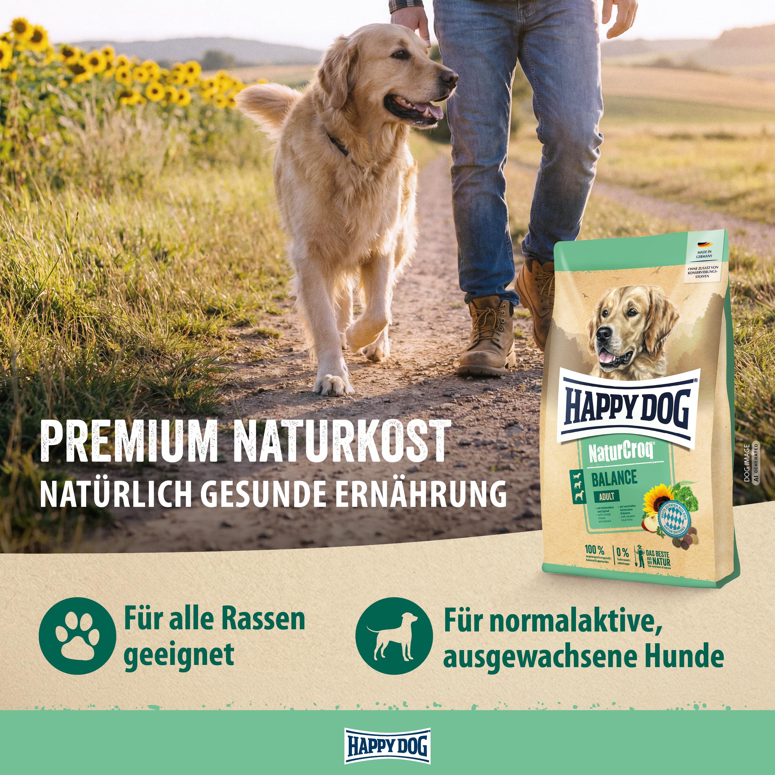 happy-dog-naturcroq-balance-h-ttenk-se-spinat-trockenfutter-15-kg-f-r-sensible-h image 2