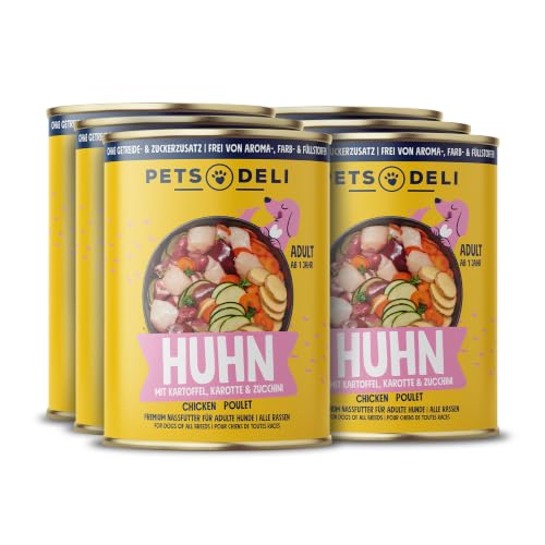 pets-deli-classic-nassfutter-f-r-hunde-mit-huhn-karotte-6x400g image 7