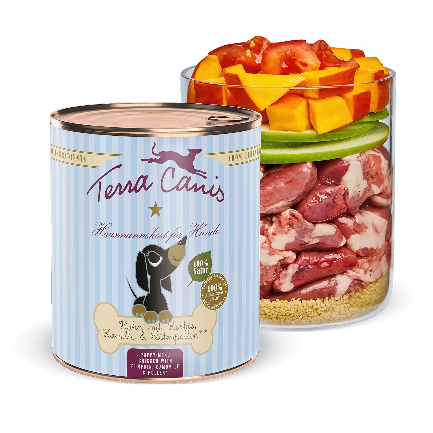terra-canis-welpen-nassfutter-rind-mit-apfel-hagebutte-400g image 7