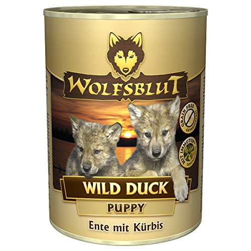 wolfsblut-wild-duck-puppy-nassfutter-mit-ente-6-x-395-g image 2