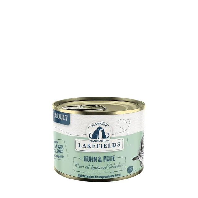 lakefields-premium-nassfutter-f-r-katzen-huhn-pute-200g image 1