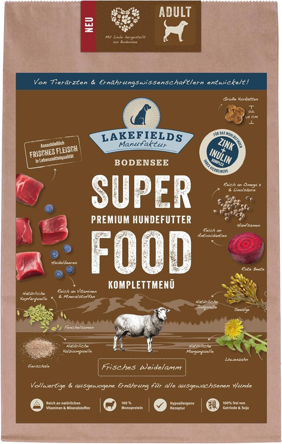lakefields-superfood-trockenfutter-lamm-61-2-5kg-getreidefrei image 8