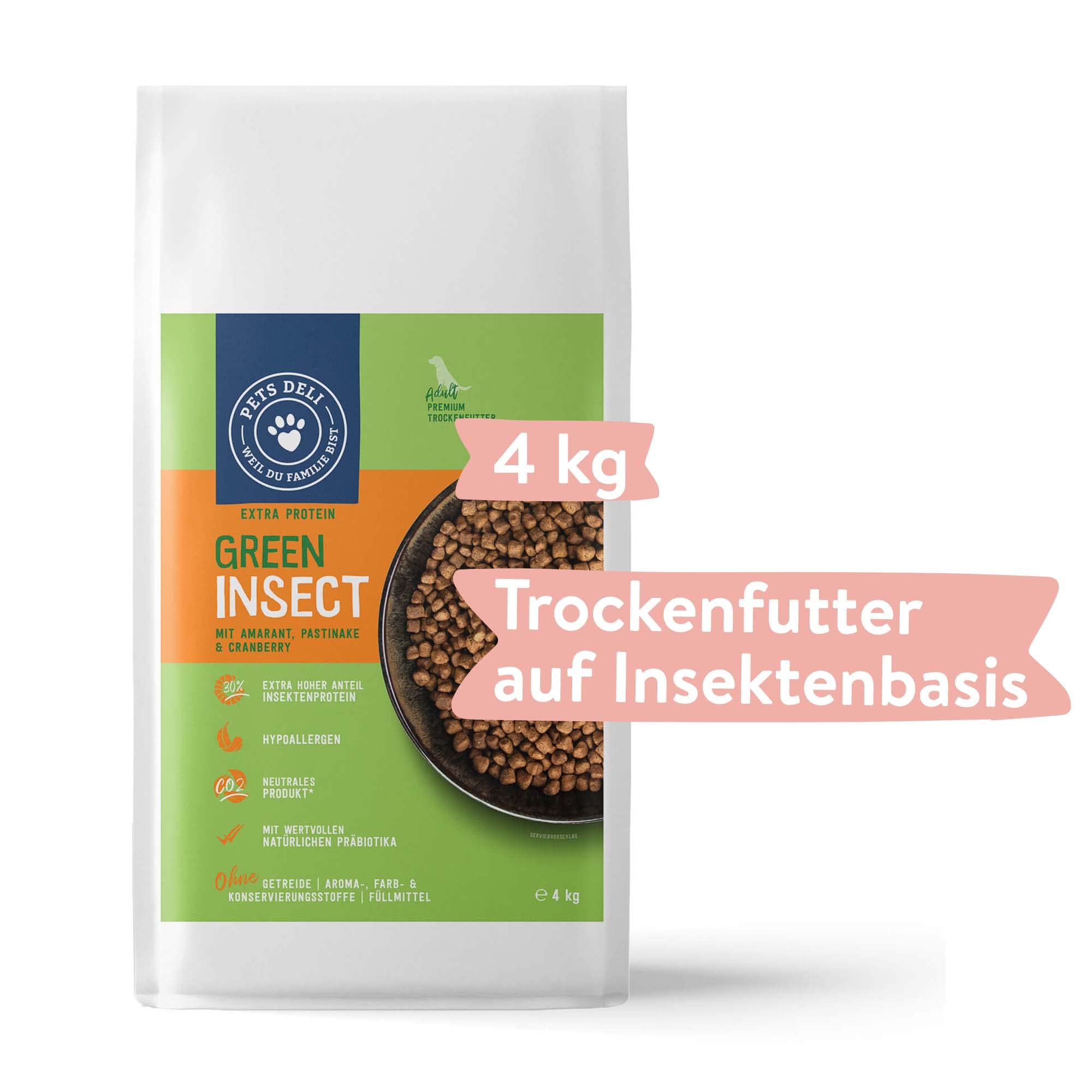 pets-deli-green-trockenfutter-f-r-hunde-mit-insekten-amaranth-4kg image 2