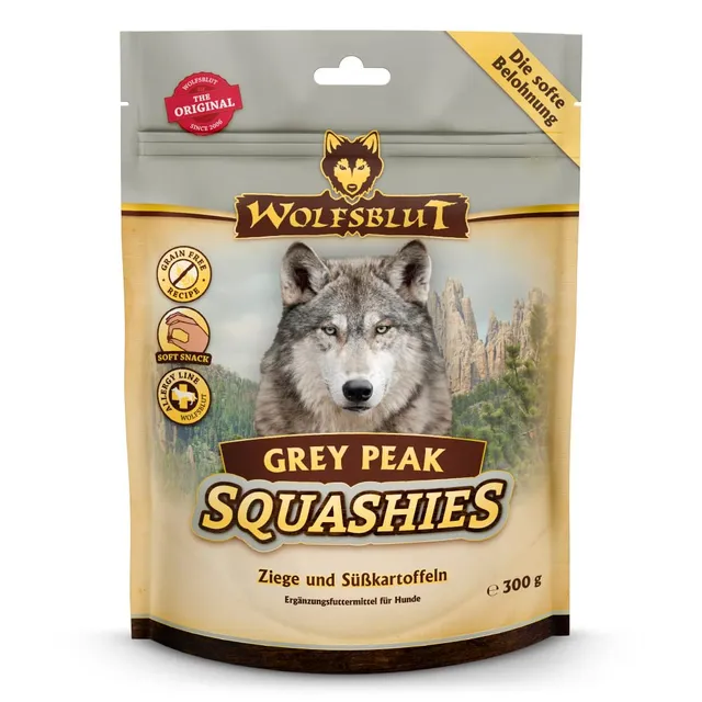 wolfsblut-grey-peak-squashies-adult-hundesnack-ziege-soft-getreidefrei-6-x-300-g image 1