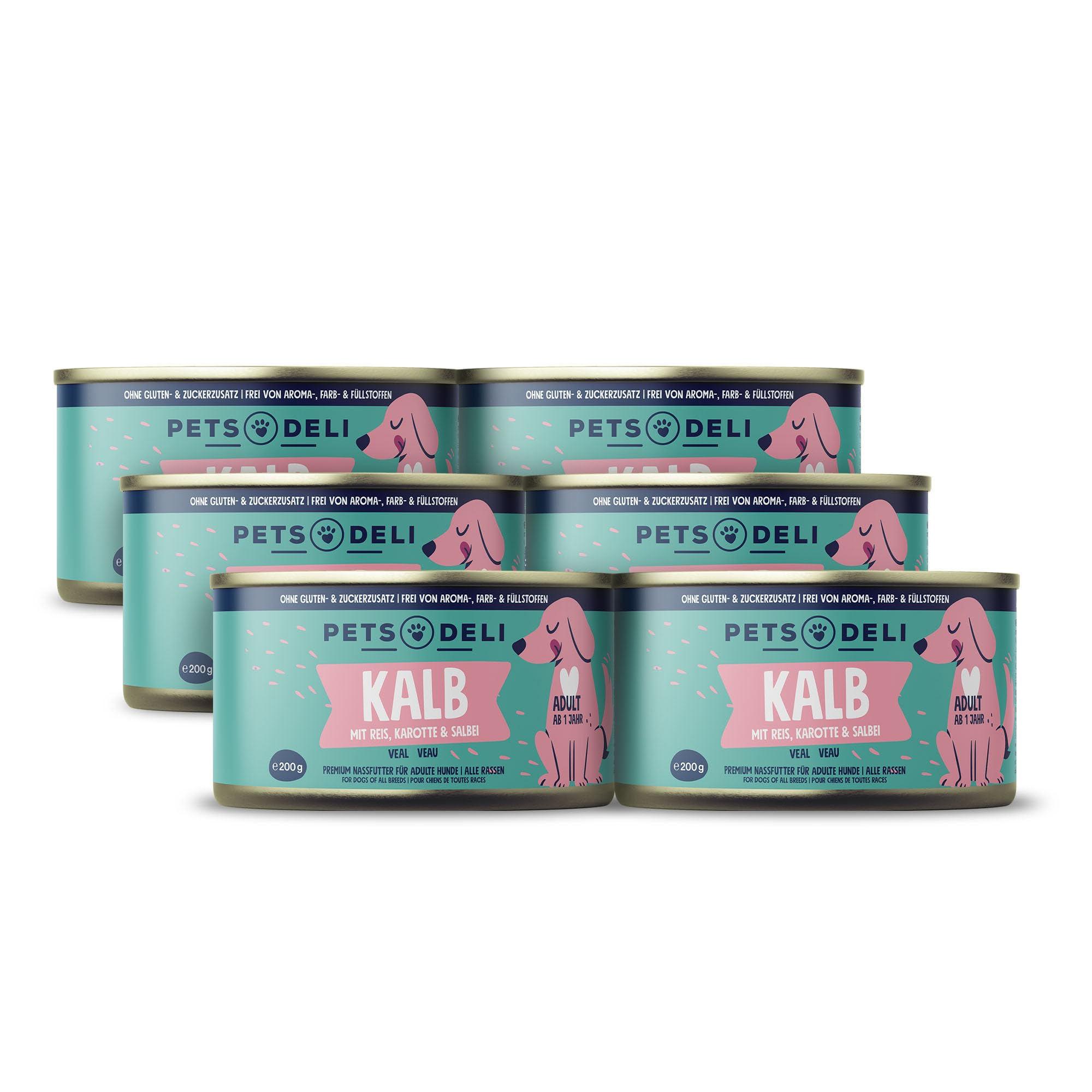 pets-deli-classic-nassfutter-f-r-hunde-mit-kalb-rind-karotte-6x800g image 6