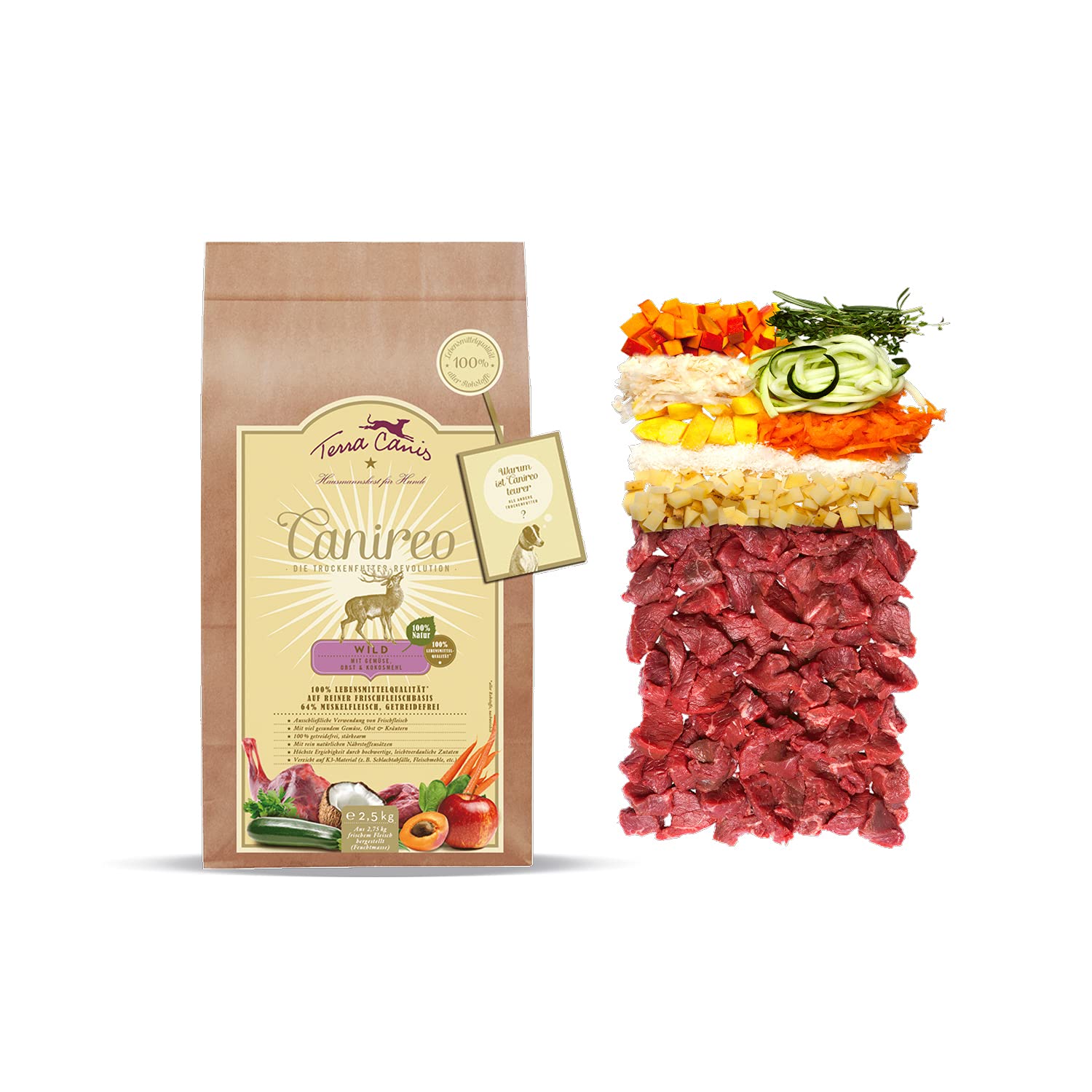 terra-canis-canireo-trockenfutter-f-r-hunde-wild-mit-gem-se-und-obst-1-kg-getrei image 8