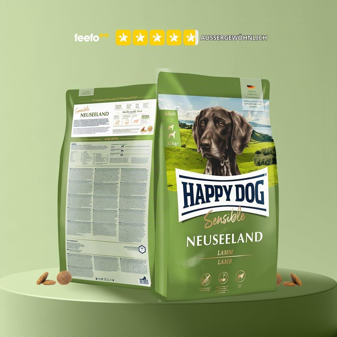 happy-dog-sensible-neuseeland-trockenfutter-mit-lamm-1-kg-weizenfrei-mono-protei image 7