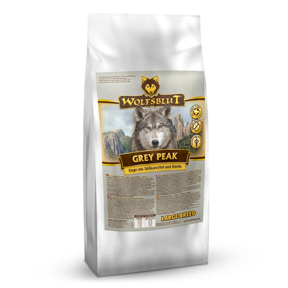 wolfsblut-grey-peak-large-breed-getreidefreies-trockenfutter-12-5-kg image 1