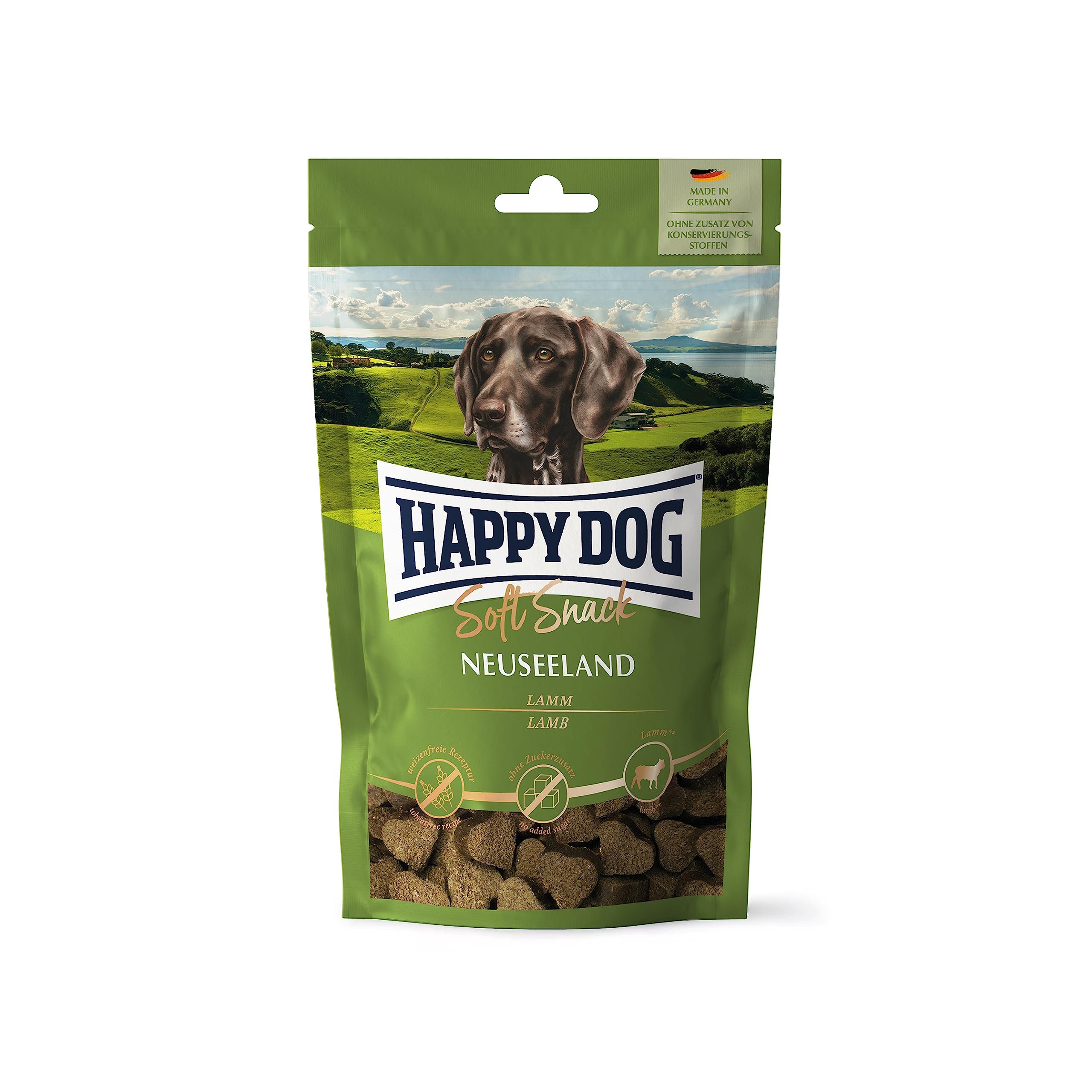 happy-dog-softsnack-neuseeland-hundesoftsnack-lamm-reis-100-g image 1