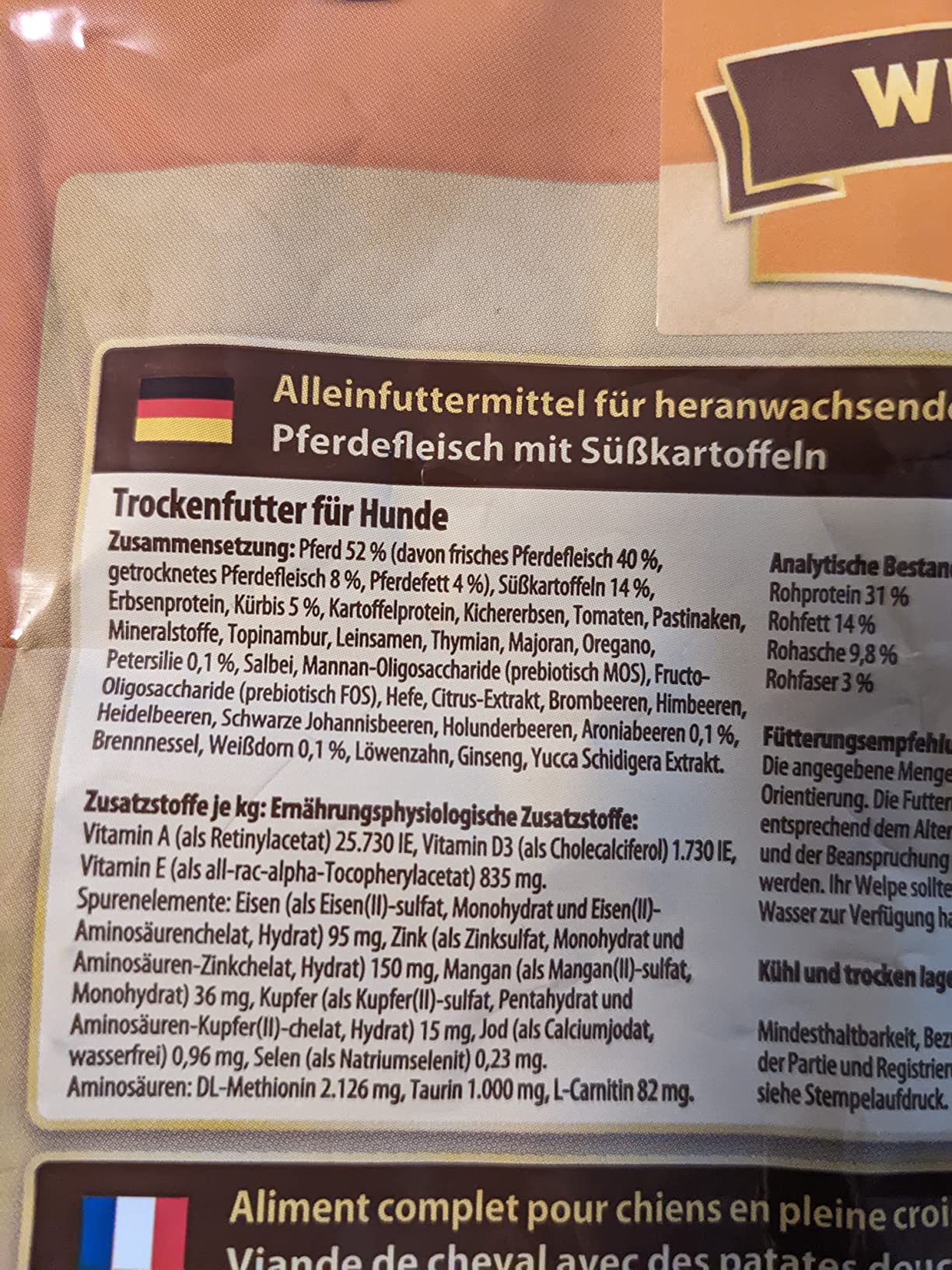 Auch für wählerische Welpen