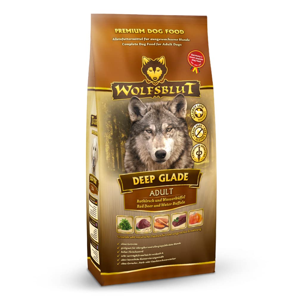 wolfsblut-deep-glade-adult-trockenfutter-f-r-hunde-hirsch-getreidefrei-12-5-kg image 2