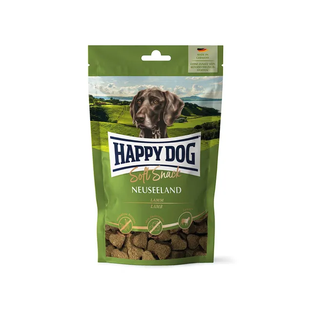 happy-dog-softsnack-neuseeland-hundesoftsnack-lamm-reis-100-g image 1
