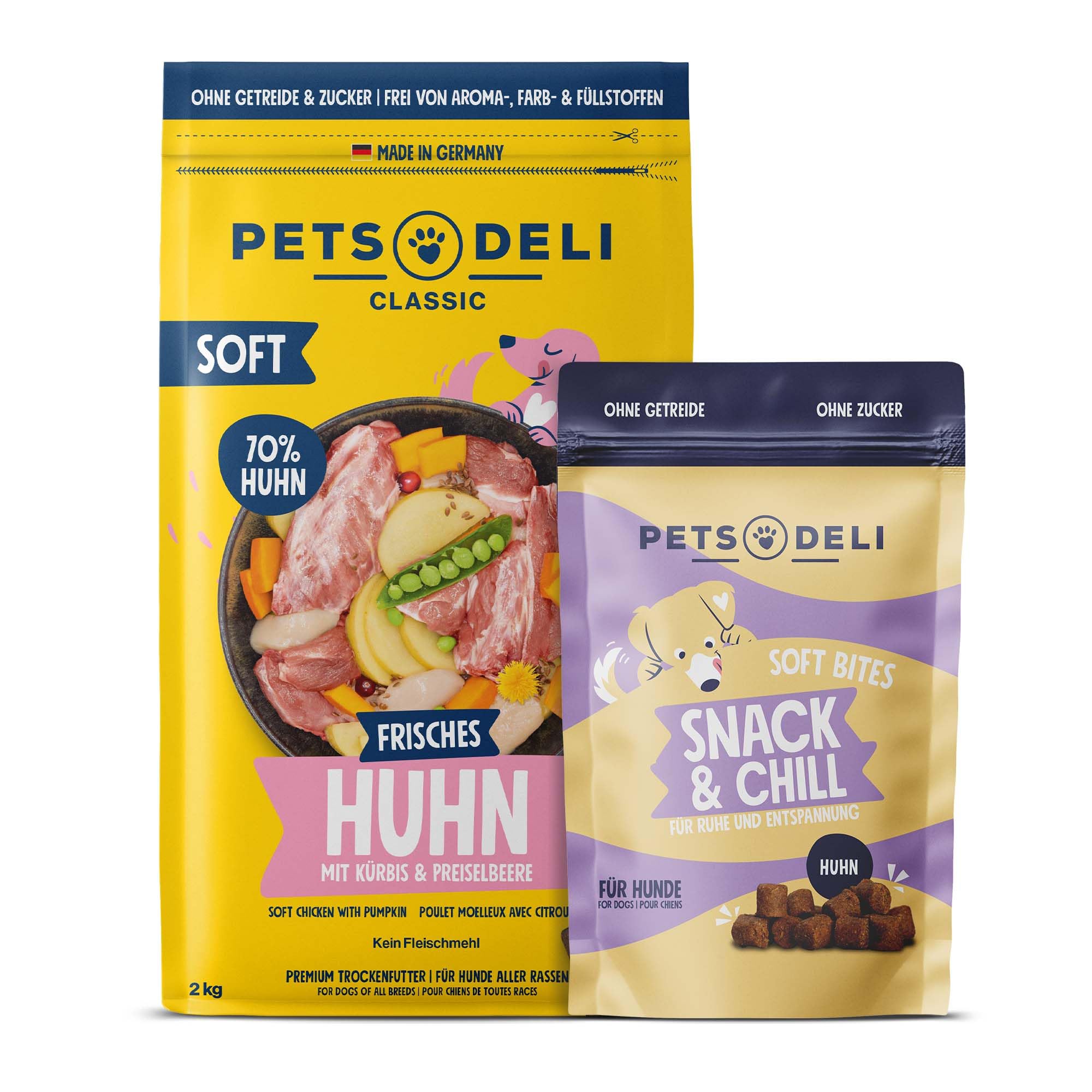 pets-deli-bundle-soft-trockenfutter-rind-snack-chill-soft-bites-2300-g image 2