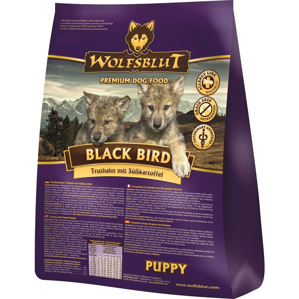 wolfsblut-black-bird-puppy-trockenfutter-getreidefrei-12-5-kg-truthahn image 6