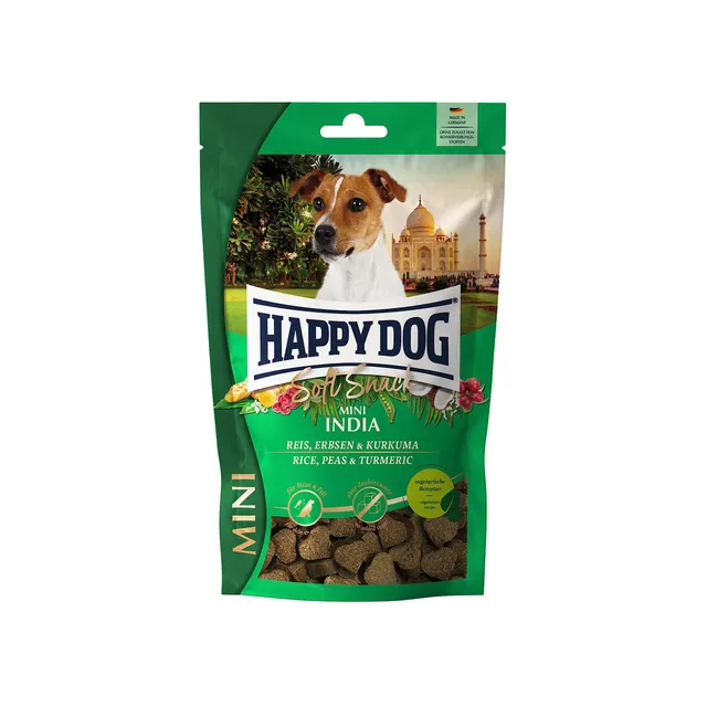 happy-dog-softsnack-mini-india-vegetarisch-100-g-f-r-kleine-hunde image 1