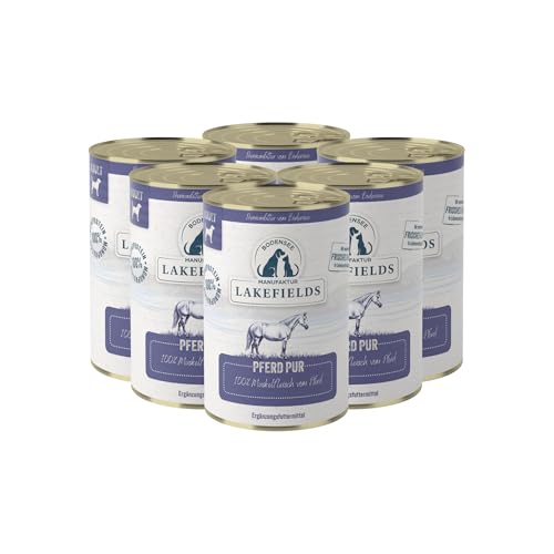 lakefields-pferd-pur-100-hypoallergenes-nassfutter-6x400g image 7