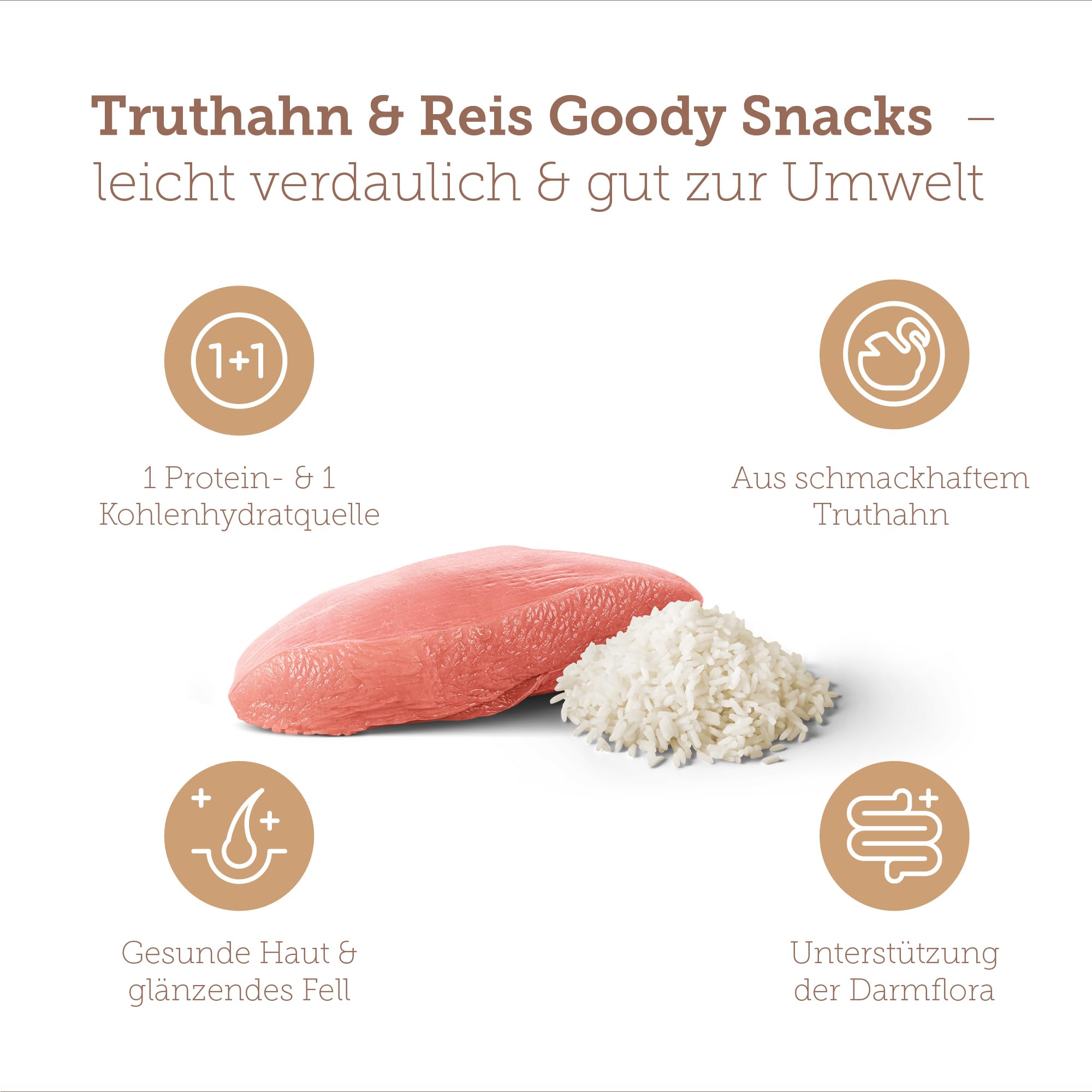 mera-pure-sensitive-goody-snack-truthahn-reis-hundeleckerli-600-g image 2