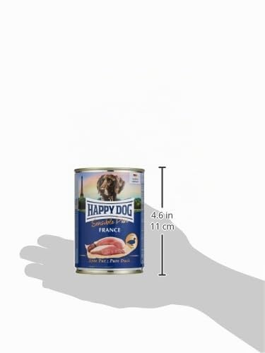 happy-dog-sensible-pure-france-ente-nassfutter-monoprotein-6x400g image 8