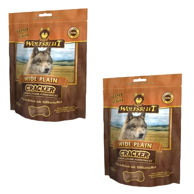 wolfsblut-wide-plain-cracker-pferd-doppelpack-2-x-225-g image 1