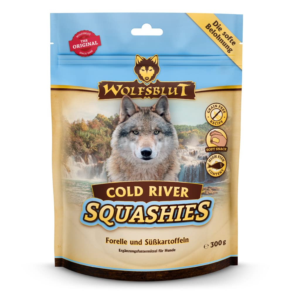 wolfsblut-cold-river-squashies-adult-forelle-s-kartoffel-6x300g image 1
