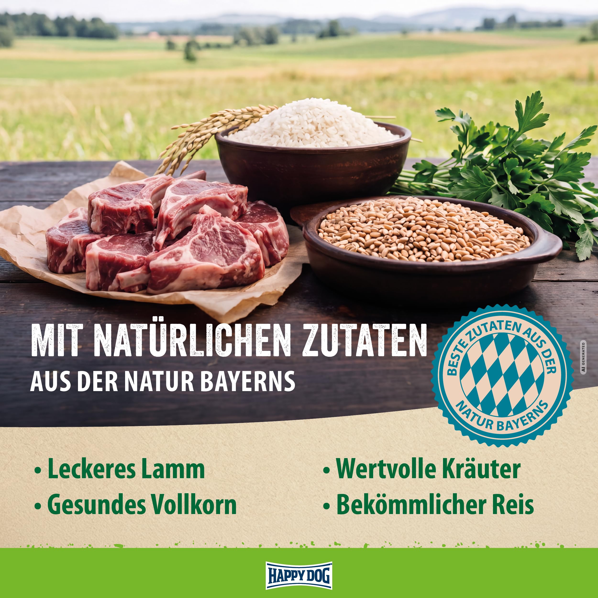 happy-dog-naturcroq-lamm-reis-trockenfutter-4-kg-f-r-sensible-hunde image 3