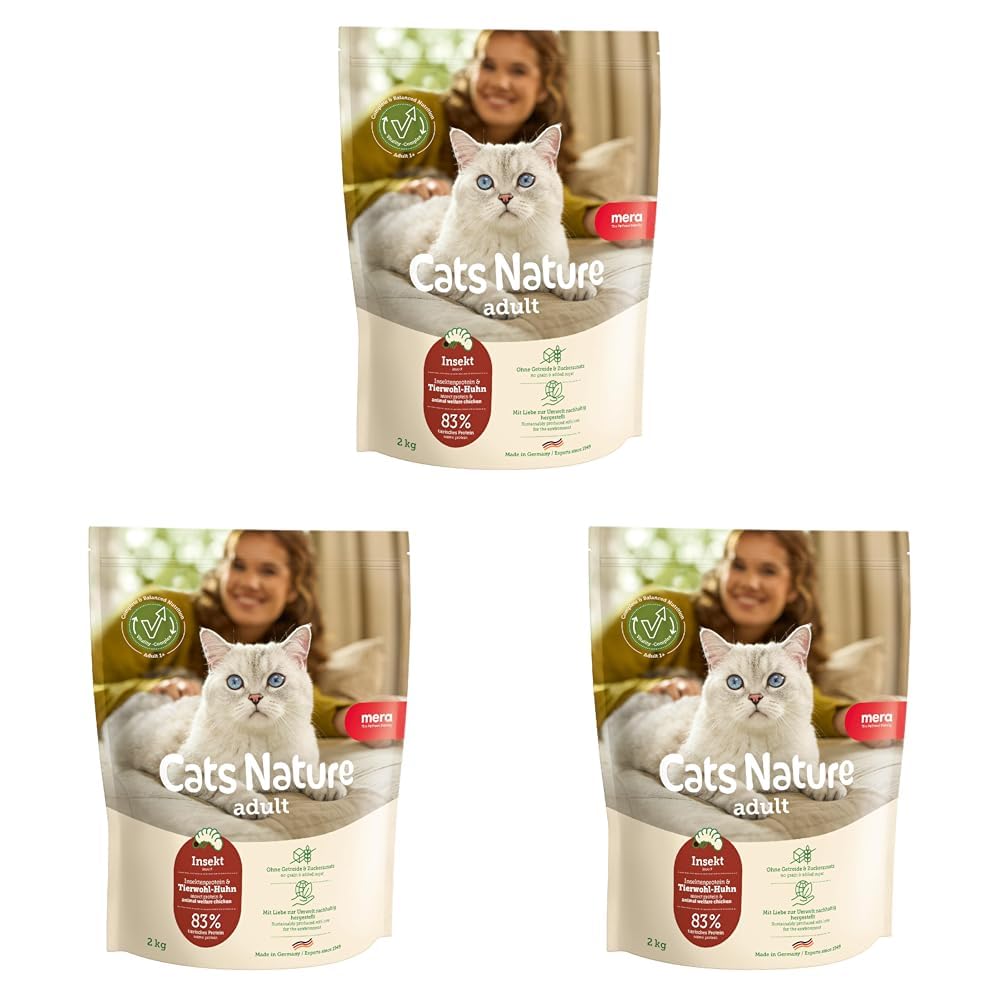 mera-cats-nature-insekt-trockenfutter-getreidefrei-400g image 8