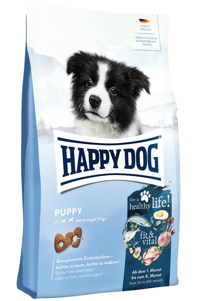 happy-dog-fit-vital-puppy-welpenfutter-gefl-gel-1-kg-trockenfutter image 1