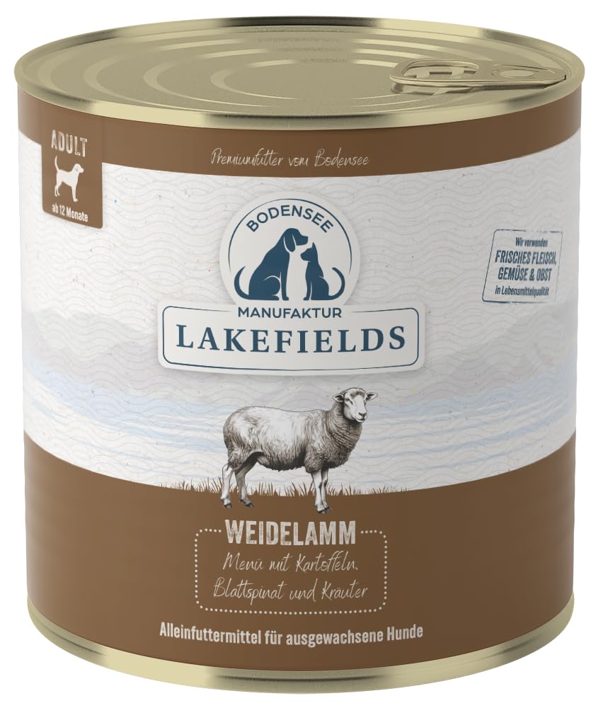 lakefields-premium-nassfutter-hund-lamm-60-getreidefrei-6-x-200g image 8