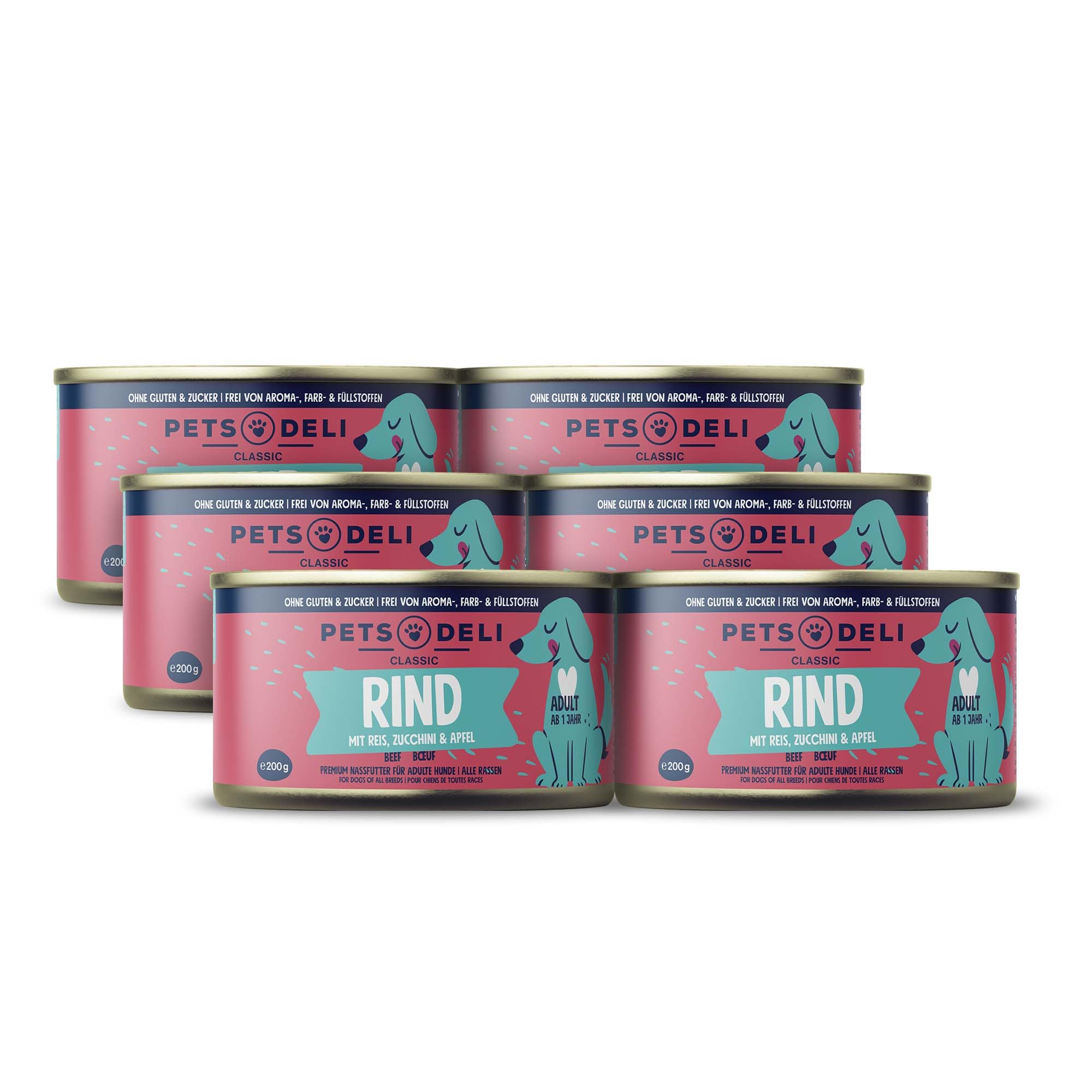 pets-deli-classic-nassfutter-f-r-hunde-mit-rind-reis-6x400g image 6