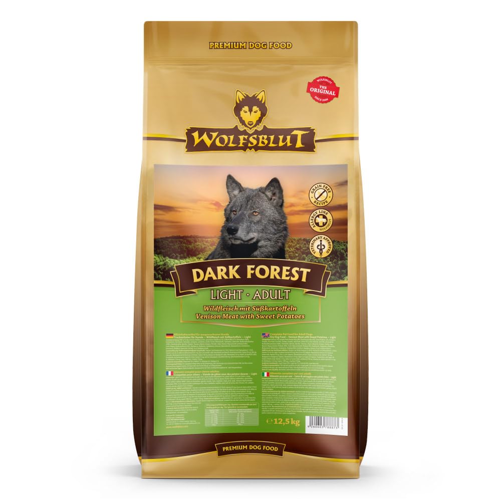 wolfsblut-dark-forest-light-trockenfutter-mit-wild-und-s-kartoffel-12-5-kg image 1