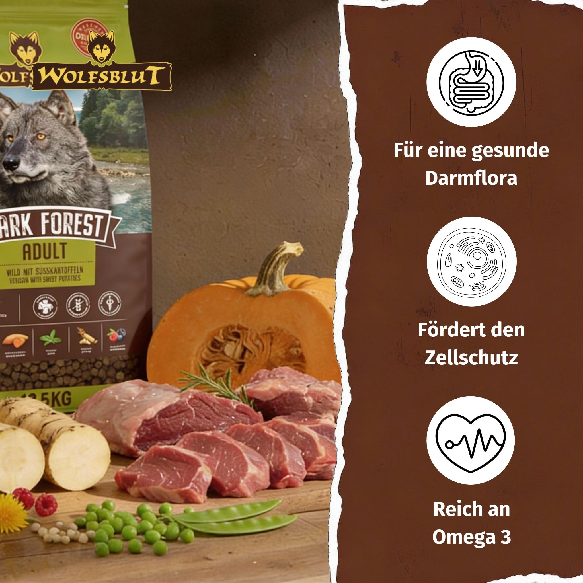 wolfsblut-dark-forest-adult-trockenfutter-f-r-hunde-wild-getreidefrei-12-5-kg image 5