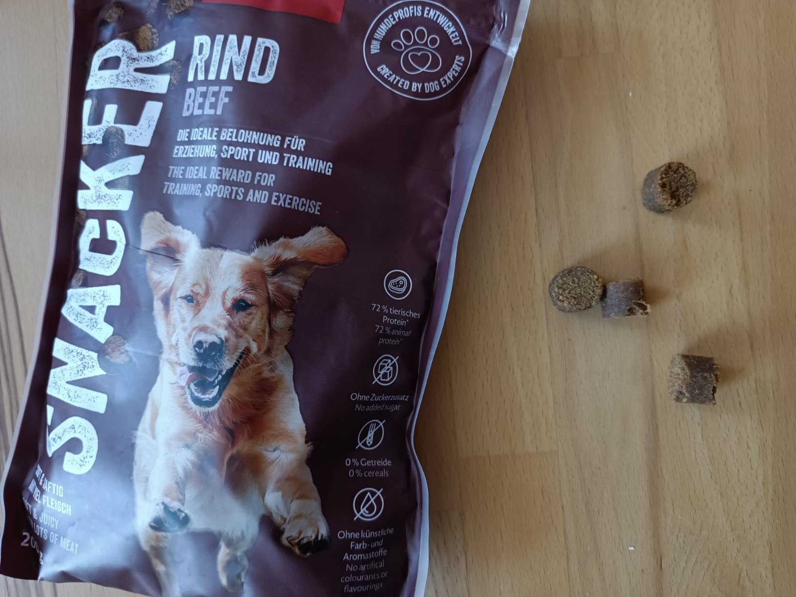 Mein Mäkelhund nimmt sie