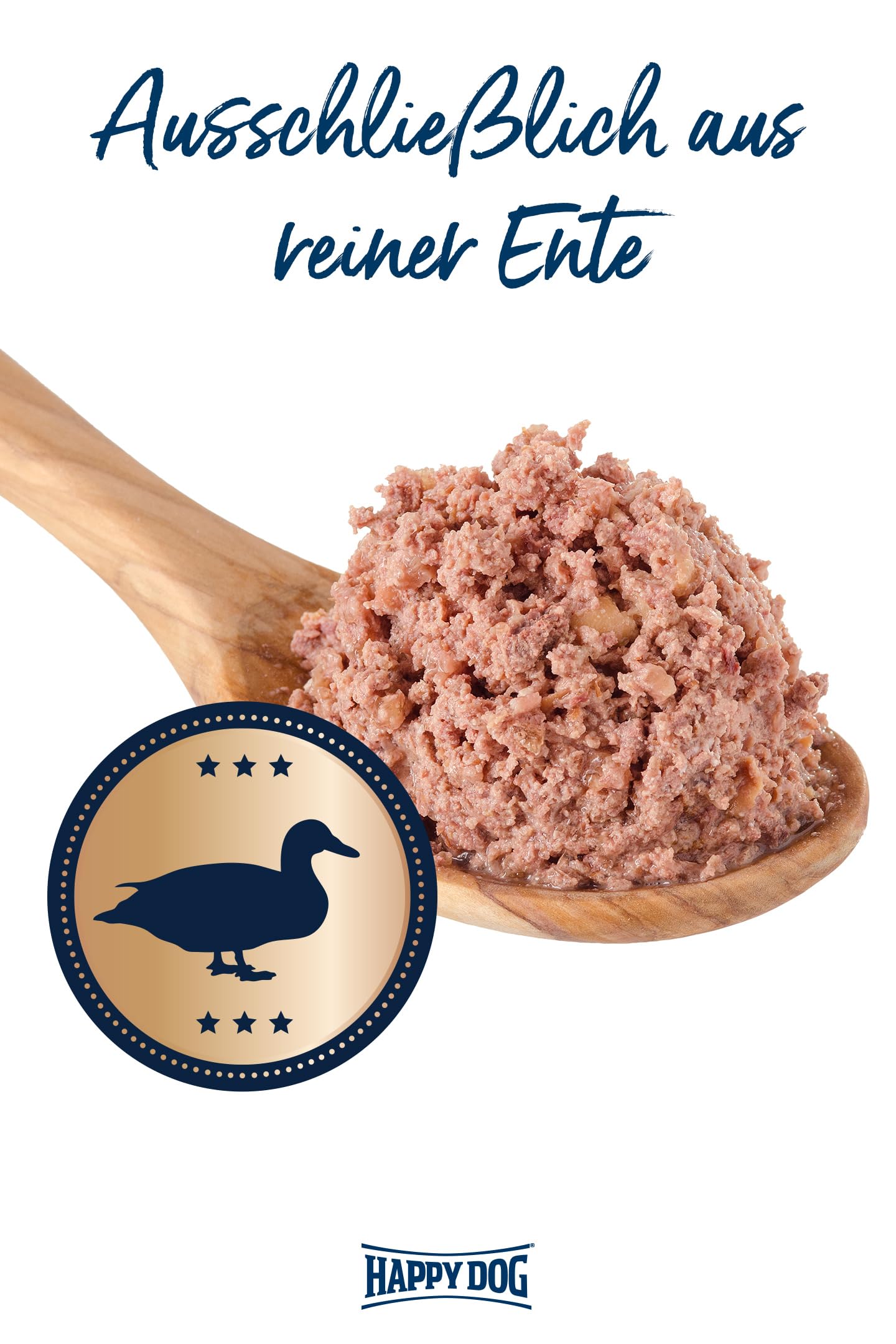 happy-dog-sensible-pure-france-ente-nassfutter-monoprotein-6x400g image 3