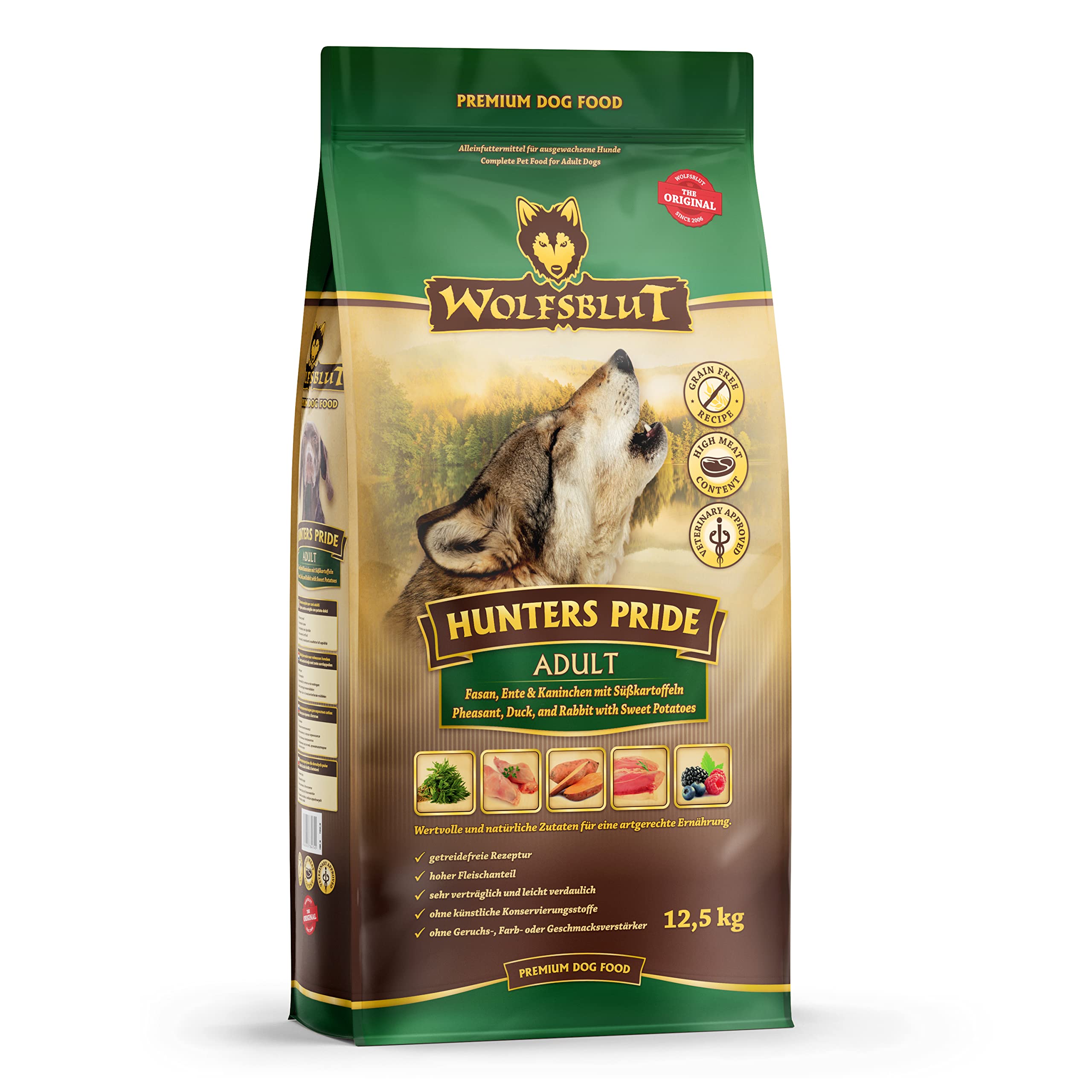 wolfsblut-hunters-pride-adult-trockenfutter-getreidefrei-12-5kg image 1