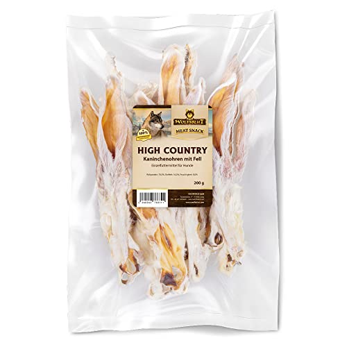wolfsblut-kaninchenohren-mit-fell-naturbelassener-kausnack-f-r-hunde-200g image 2