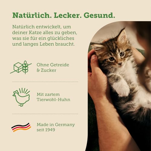 mera-cats-nature-huhn-kitten-nassfutter-12x85g-getreidefrei-ohne-zucker image 7