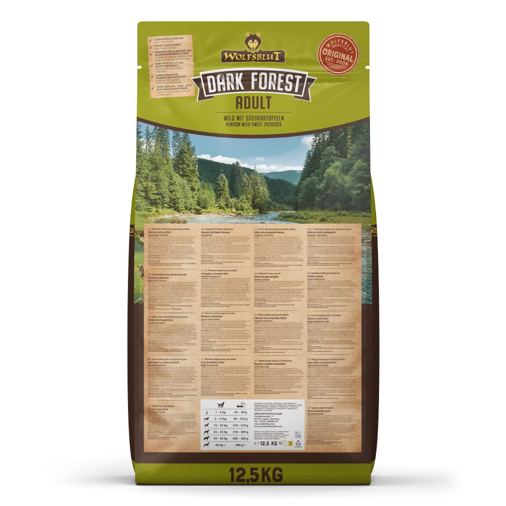 wolfsblut-dark-forest-adult-trockenfutter-f-r-hunde-wild-getreidefrei-12-5-kg image 8